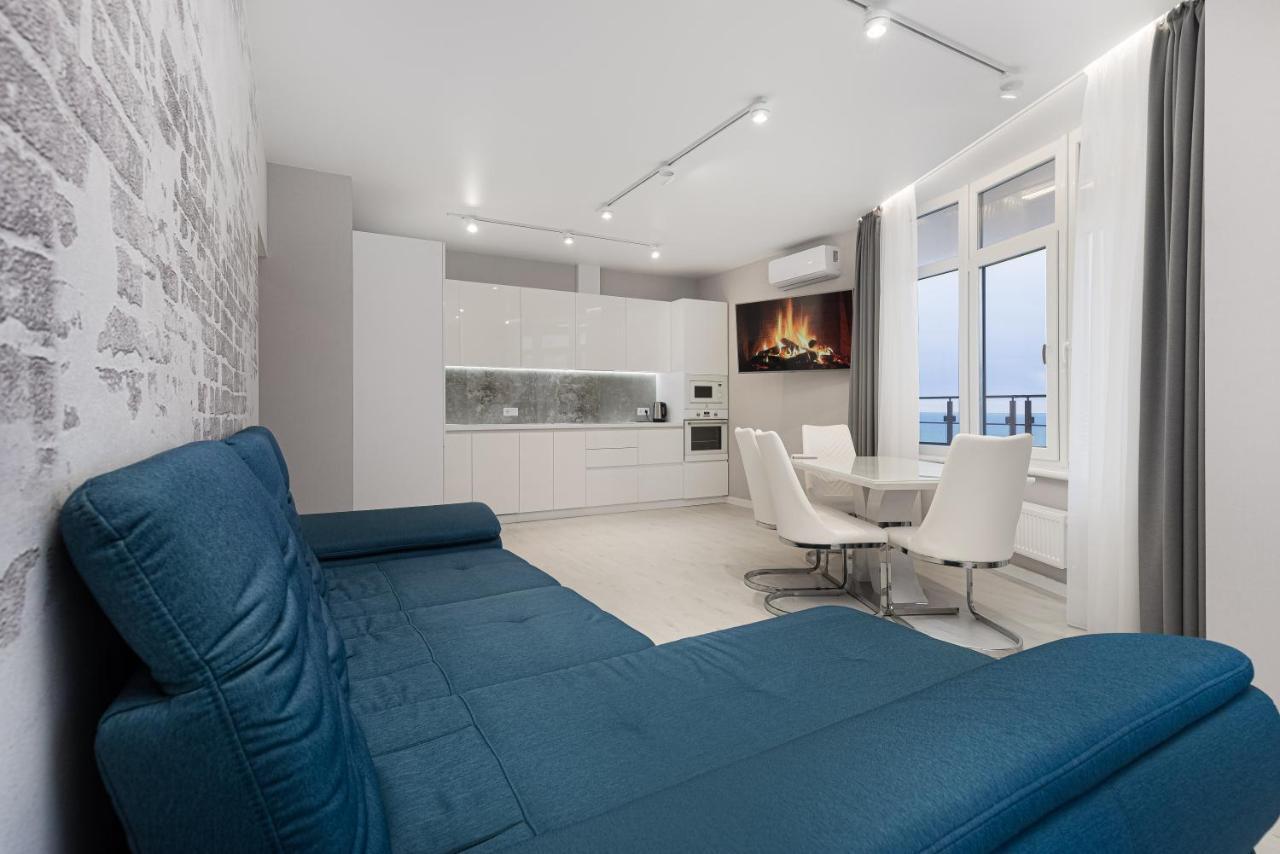 44 Pearl 1-Bedroom Panoramic Sea View Apartment Odessa Exterior foto